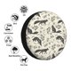 thumbnail image 4 of Fotbe Vintage Moon Fox Funda de Llanta de Repuesto con Estampado, Engrosada, Ajuste Universal para Jeep, Remolque, RV, SUV, Camión-15 inch, 4 of 6
