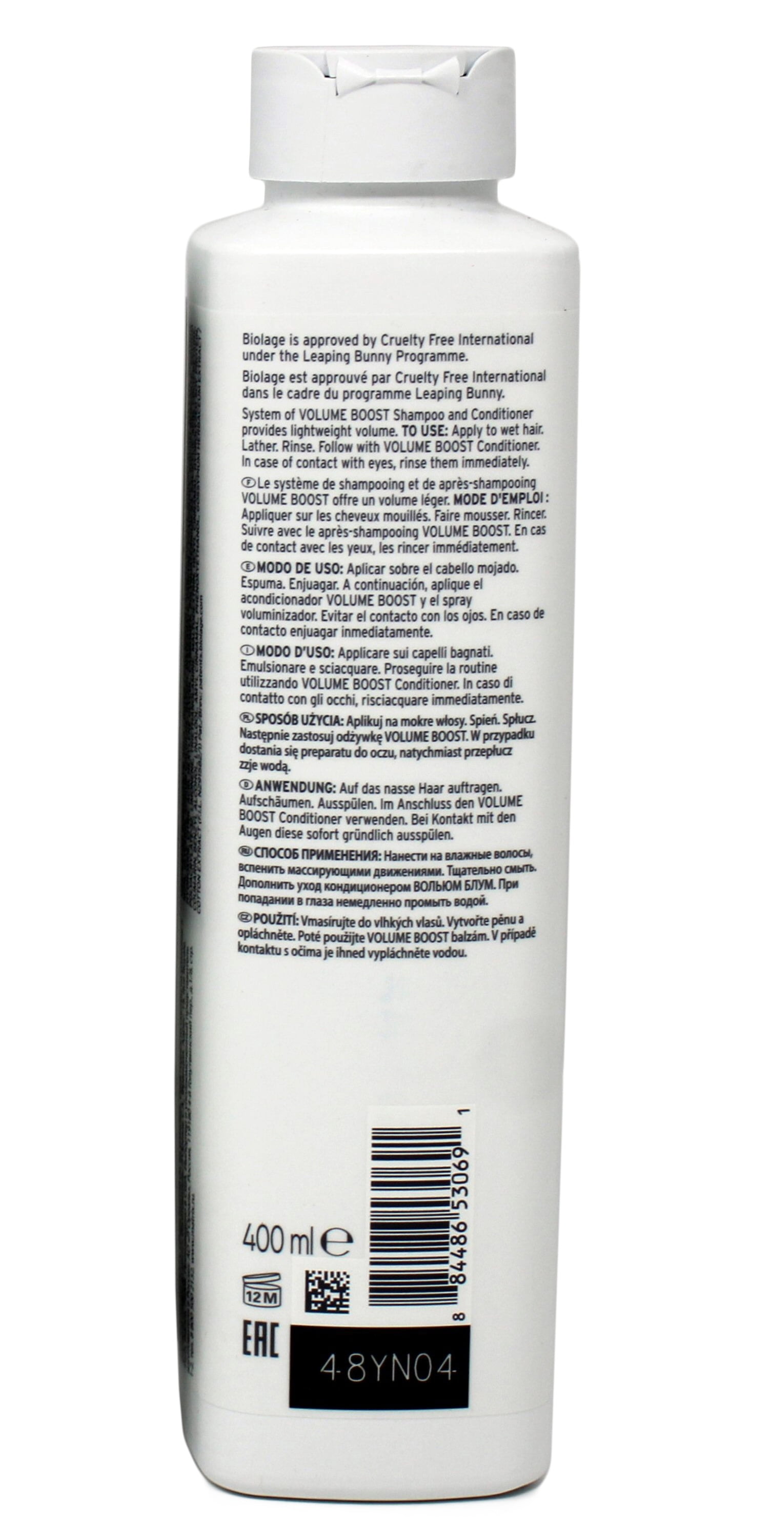 Matrix Biolage Volume Bloom Shampoo 13.5 oz. Volume Boost Shampoo for Fine Hair