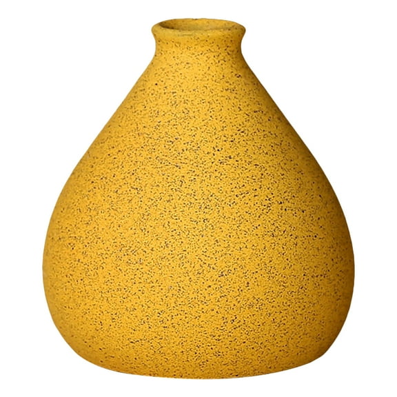 Vase Flower Ceramic Decorative Vases Modern Floral Textured Decor Arrangement Desktop Pot Table Pottery Nordic Style