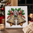 thumbnail image 5 of Christmas Bell Diamond Art Kit, 10X10 Inch Pearl Diamond Art Painting Set for Adults, Holiday Home Decor Craft Kit for Gifting, 5 of 5