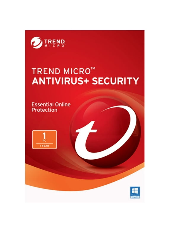 Trend Micro Antivirus+ (2023) - 1-Year | 1-PC (Windows)
