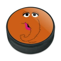 Sesame Street Snuffleupagus Face Ice Hockey Puck