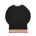 thumbnail image 2 of AACA Central State University Marauders Mens Heavyweight Fleece Crewneck Sweatshirt 16oz Retro 90s HBCU Varsity Style, Black, 2 of 7