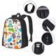 thumbnail image 2 of Fotbe Animals Mochila para Hombre y Mujer - Tela Oxford 600D Resistente - Mochila Impermeable de Gran Capacidad para Escuela, Viajes y Senderismo, 2 of 6