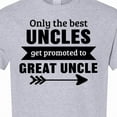 thumbnail image 4 of Inktastic Only the Best Uncles Get Promoted to Great Uncle T-Shirt, 4 of 5