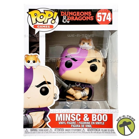 Pre-Owned Funko POP Games Dungeons & Dragons Minsc and Boo 574 Vinyl Figures