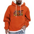 thumbnail image 2 of WXLWZYWL Men's Fall Hoodies Comfy Printed Sweatshirt Tops Long Sleeve Trendy Oversized Pullover Hoodies, 2 of 5