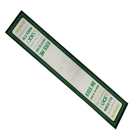 

WQQZJJ Home Decor Table Runner Tablecloth St. Patrick s Day Print 13 X 70 Inch For St. Patrick s Day Table Decorations on Clearance