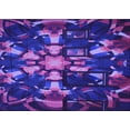 thumbnail image 1 of Ahgly Company Machine Washable Indoor Rectangle Transitional Bright Purple Area Rugs, 3' x 5', 1 of 7