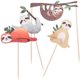 thumbnail image 2 of 4 Pcs Girl Gifts Birthday Cake Inserts Cake Decor Donut Top Decoration Beautiful Decor Cupcake Topper, 2 of 3