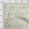 thumbnail image 2 of oneOone Cotton Flex Yellow Fabric Geometric Sewing Craft Projects Fabric Prints By Yard 40 Inch Wide, 2 of 5