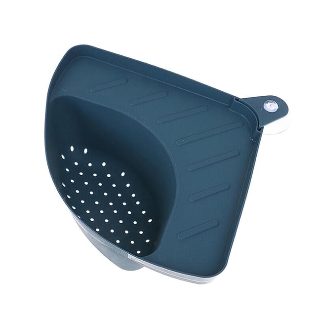 Estante de Drenaje Multifuncional Baoblaze Cesta de Almacenamiento 27,5x25x9,5 cm Azul