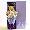 thumbnail image 1 of Bear Bouquet Relax Bear/lesbian Bear Cartoon Flower Gift Flowers Birthday Valentine's Day Gift Creative Graduation BouquetStyle 1080 cm Deng Xun unisex, 1 of 2