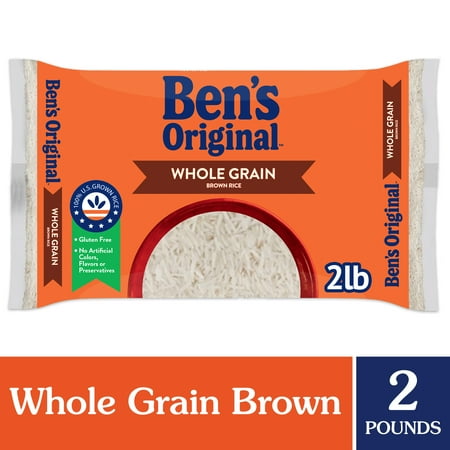 Ben s Original Whole Grain Brown Rice 2 lb Bag
