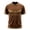 Light Brown, variant on Mexico 2026 Soccer Cup Fan Jersey for Men, Crewneck Short Sleeve T-Shirt with Winged Totem & Geometric Print, Lightweight Breathable Athletic Top, 1 PC Army Green L