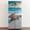 Color 4, variant on Self Adhesive Vinyl Refrigerator Wrap Set Lighthouse sunset Door Mural Removable Fridge Sticker Peel and Stick Full Door Cover Decal Kitchen Bar Decor