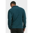 thumbnail image 4 of TheLovely Men's Fleece Quarter Zip Pullover Lightweight Sweater Jacket, 4 of 4