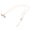 Gold, variant on Fashionable Choker Featuring Dragonflies Pendant Necklace Charm with Zircon for Trendy Women Ladies Gift Daily Use