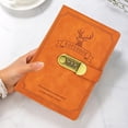 thumbnail image 4 of Linnome A5 Deer Head Lockable Diary with Combination Notepad Business Style Thickened Journal for Work Planning 8.7x5.9in Z1-Brown, 4 of 6