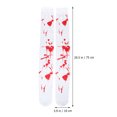 thumbnail image 2 of EeaseCA 1Pair Stockings Cosplay Stockings Printed Over-Knee Socks Halloween Costume, 2 of 8