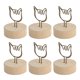 thumbnail image 1 of Soporte para notas y fotografías Bling Bling 10 unidades soporte para números de mesa soporte para tarjetas de lugar diseño elevado, 1 of 12