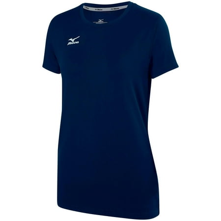 UPC: 0889961182143 | Mizuno Women s Volleyball Attack Tee Shirt 2.0  Navy  XXS