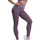 thumbnail image 4 of Sonducket Mallas pantalones de Yoga para mujer, mallas de cintura alta sin costuras, transpirables, para gimnasio, ropa de realce, pantalones de Yoga para Pijama Vino tinto S, 4 of 8
