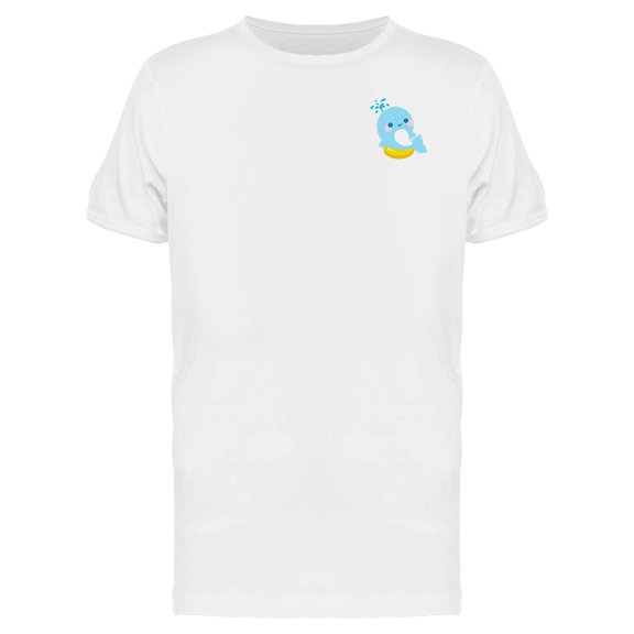 Kawaii Baby Whale Tee Men's -Image by Shutterstock