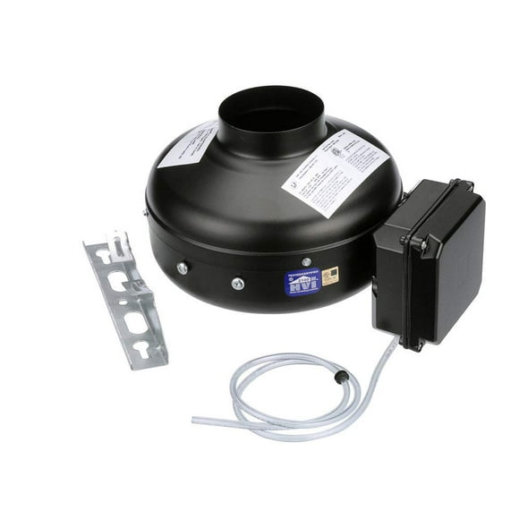 Soler & Palau S&P PV-100XPS Powervent Clothes Dryer Exhaust Booster Kit with Pressure Sensor