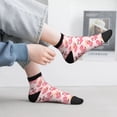thumbnail image 2 of Rocae Summer Flamingo for Premium Adult Socks,Comfortable, Breathable, and Durable Socks, Perfect for Everyday Wear, 2 of 7