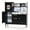 Black, variant on LINLUX Wooden Kids Play Kitchen Set with Ice Maker, Interactive Sound & Light Kitchen, White