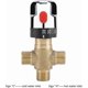 thumbnail image 3 of Hot Cold Water Mixer Valve Solid Brass Thermostatic Mixer Tap Fixed Temperature Faucet For Washbasin Kitchen Bathroom Toilet G1 / 2 35-45 15mm, 3 of 5