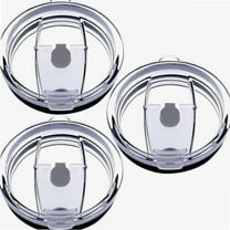 30 oz Tumbler Lids, Fits for YETI Rambler, Ozark Trail, Old Style Rtic and More, 3 Pack Spill-proof Splash Resistant Lids Covers for Tumblers Cups (Gray)