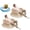 2pcs Khaki Single Sofa + Foot Pump, variant on 2 Pack U-Shaped Inflatable Single Sofa with Armrest & Foot Pump, Portable Outdoor Lounge for Camping, Parties & Holiday Gift for Friends