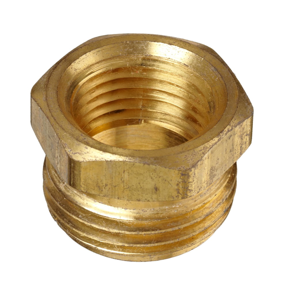 MG554zy0 Durable Metal Brass 3/4 inch Male to 1/2 inch Female Pipe Fitting Adapter Screw Metal Brass 3/4 inch Male to 1/2 inch Female 