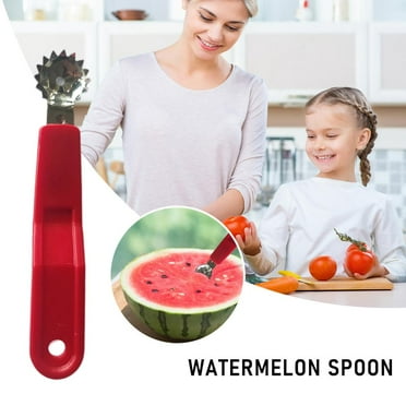 Ruifaya Red (A)$ Fruit core spoon Watermelon spoon Fruit core spoon Scoop fruit spoon Fruit cherry corer Cherry pi