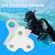 thumbnail image 5 of Retractor De Cuerda De Buceo Dispositivo de buceo universal 250 kg Carga máxima Polea de buceo Equipo de buceo (Blanco), 5 of 6