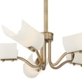 thumbnail image 3 of Designers Fountain Manhasset 5 Light Old Satin Brass Chandelier, D259M-5CH-OSB, 3 of 3