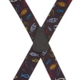 thumbnail image 3 of SuspenderStore Christian Fish Suspenders - 1.5-Inch Wide Elastic - Clip - 3 Sizes, 3 of 4