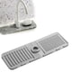 thumbnail image 2 of Alfombrilla de drenaje para fregadero con protector de grifo y bandeja de secado con rampa elevada para encimera de cocina (1 unidad) Yulucky, 2 of 7