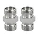 thumbnail image 1 of 2 adaptadores de conexión de 16 mm mm, accesorios hidráulicos, conector de tubería recta con paso total para miniexcavadoras, 1 of 9
