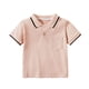 thumbnail image 1 of Odeerbi Camisas de Golf de Algodón de Niños y Niñas de Color Sólido Uniforme de La Escuela Botón de Solapa Camisas de Tenis de Manga Corta Con Bolsillo, 1 of 9
