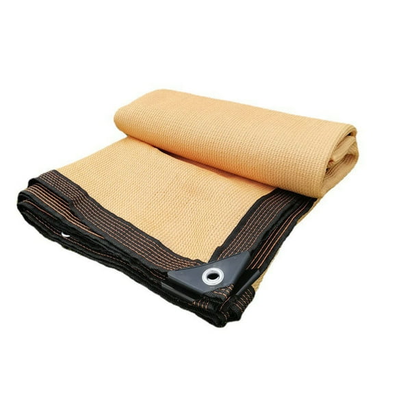 Toystoory de sombra para patio - Ajuste universal Durable para el hogar Malla de sombra para exteriores para accesorios de jardinería al aire carpas amarillo, 1 300*300 cm