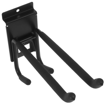 ETHZZLE Heavy Duty Wall Mounted Garage Hook Black Metal Storage Hanger for Home Organization and Tool Storage