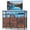 Rust, variant on EDX 6-Drawer Fabric Dresser with Power Outlets and LED Light, TV stand for Bedroom, Living Room, Hallway, Black
