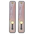 thumbnail image 1 of Uxcell 2 Pcs Soporte de dedo para teléfono, banda de silicona, soporte para teléfono negro (playa), 1 of 7