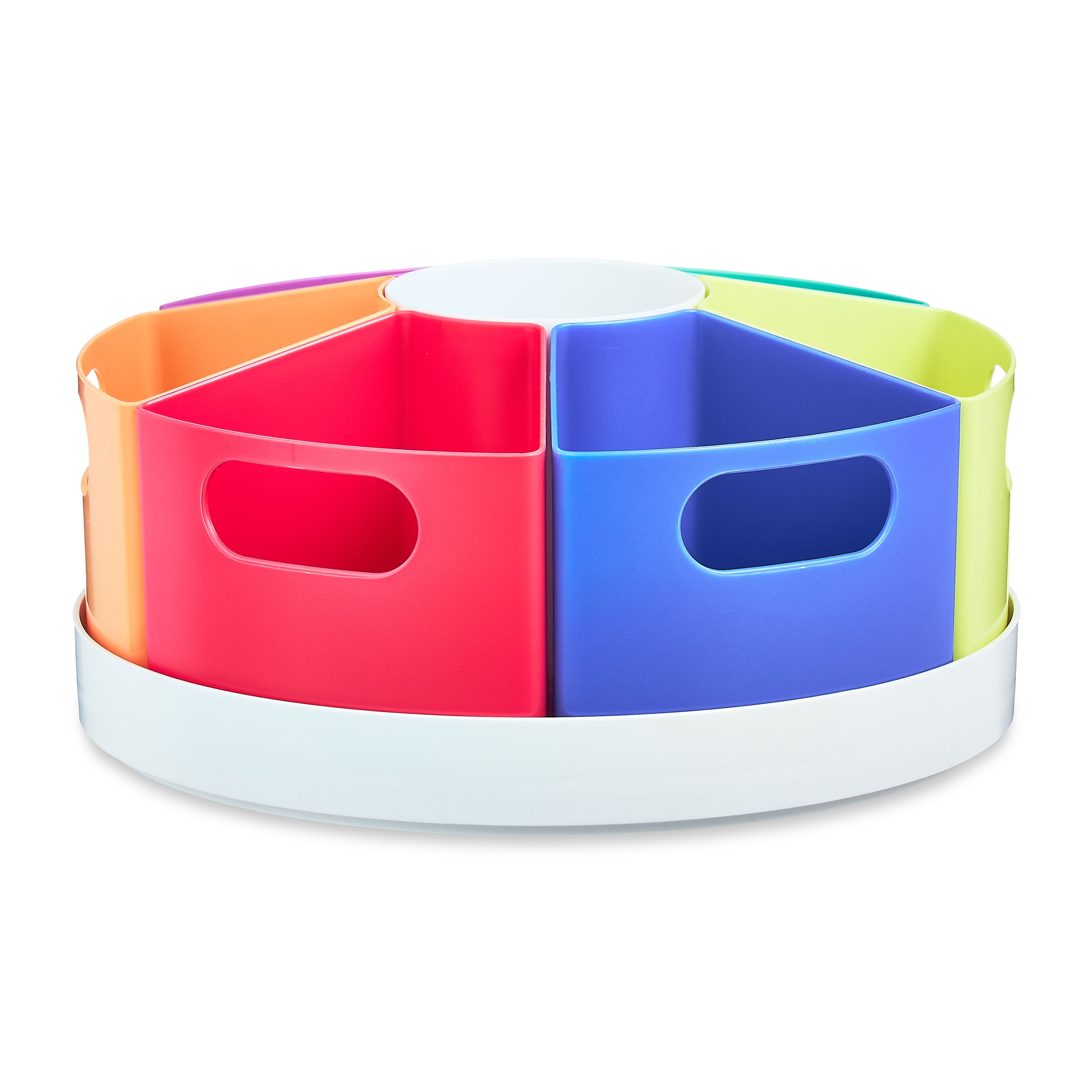 Pen+Gear Teacher Rotating Organizer, 9.84" x 4.53", Multi-Color