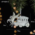 thumbnail image 3 of Adornos navideños para el hogar, adornos de acrílico de cristal, copos de nieve, alce, colgantes para árbol de Navidad, regalo de Año Nuevo 2024, 3 of 5