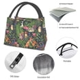 thumbnail image 4 of Honeii Forest Animals And Plants Print Cooler Bag Insulated, Large Leakproof Soft Sided Portable Cooler Bag,Lunch Box Lunch Bag, 4 of 6