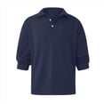 thumbnail image 1 of Camisas de Punto para Hombre, Camisas Casuales de Larga, Camisas Clásicas con Botones, Camisas de Golf Azul Marino M, 1 of 5